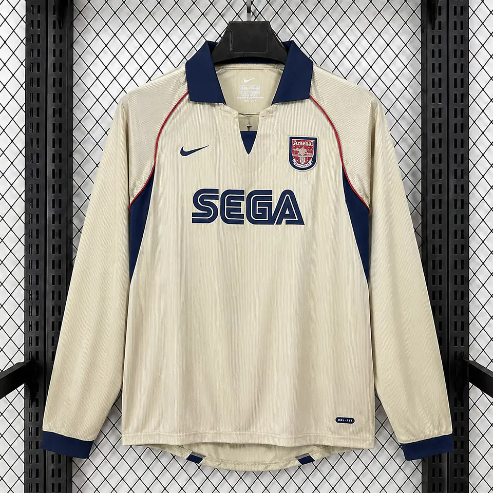 Camisola Arsenal 01/02 - Retro - Manga Longa 1
