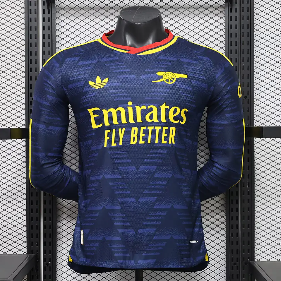 Camisola Arsenal II 26/27 - Versão Jogador - Manga Longa 1