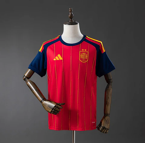 Camisola Espanha I - FIFA WC 2026 - Edição 2 Estrelas 