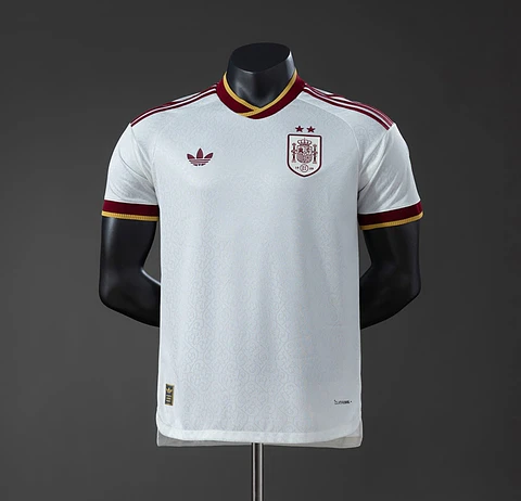 Camisola Espanha II - FIFA WC 2026 - Versão Jogador - Edição 2 Estrelas 