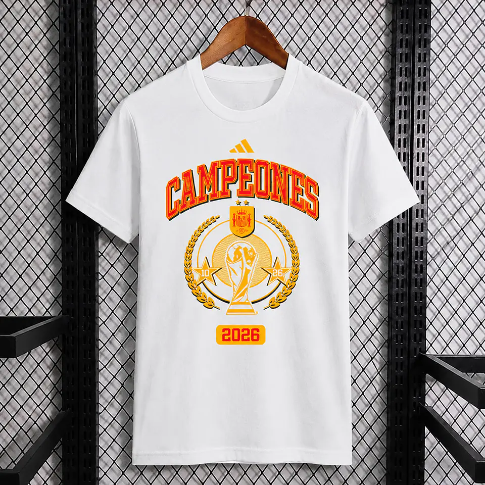 Camisola Espanha - Edição Campeões do Mundo 2026 1