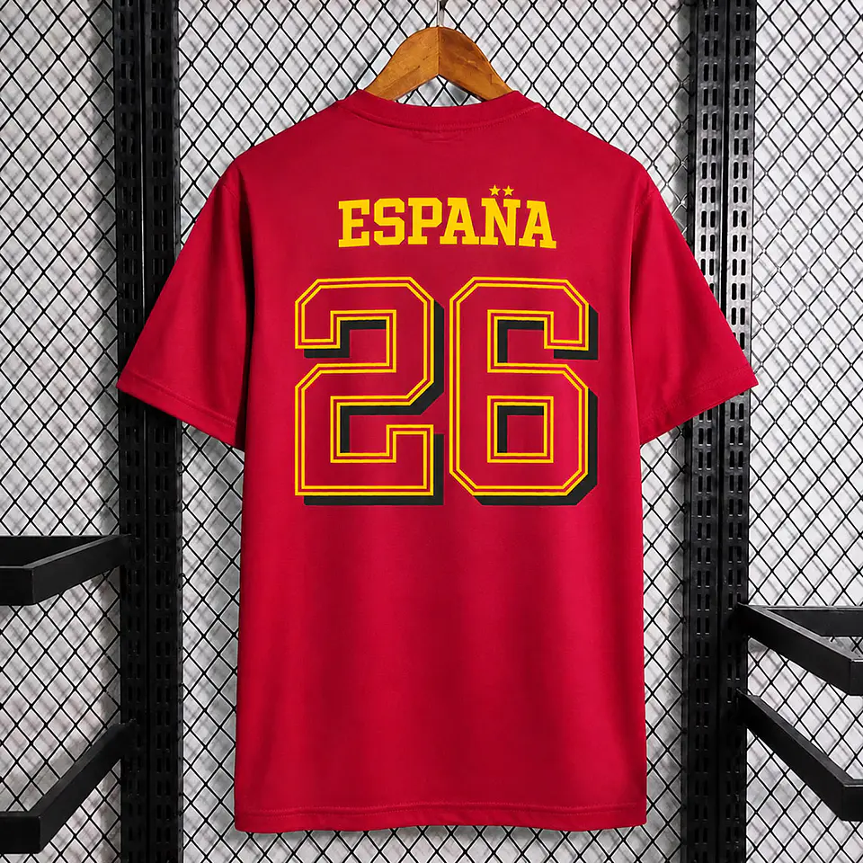 Camisola Espanha - Edição Campeões do Mundo 2026 2