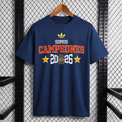 Camisola Espanha - Edição Campeões do Mundo 2026