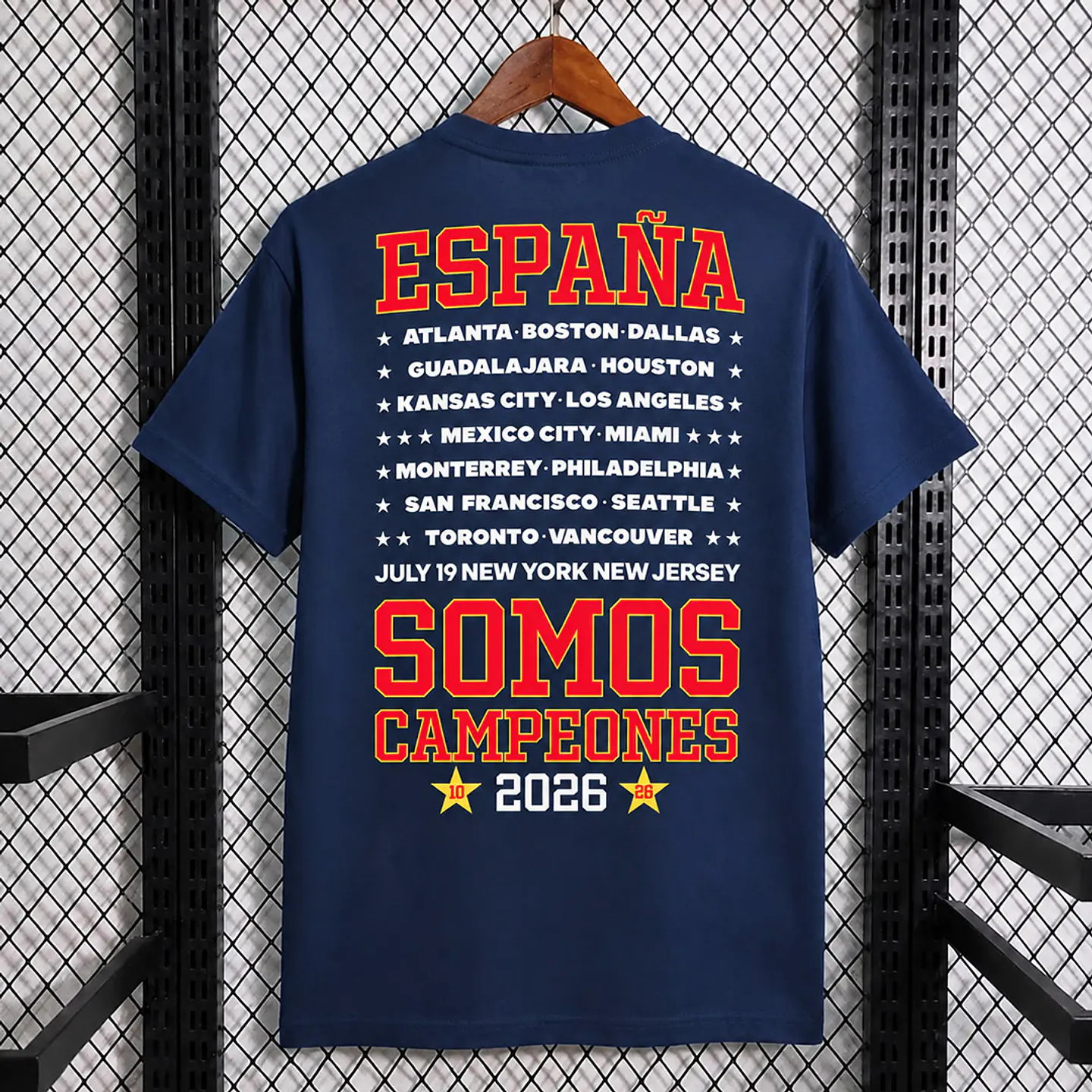 Camisola Espanha - Edição Campeões do Mundo 2026 2