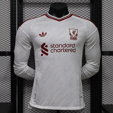 Camisola Liverpool II 26/27 - Versão Jogador - Manga Longa