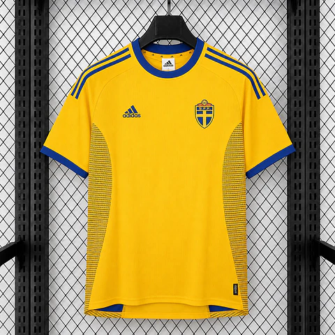 Camisola Suécia I 2002 - Retro