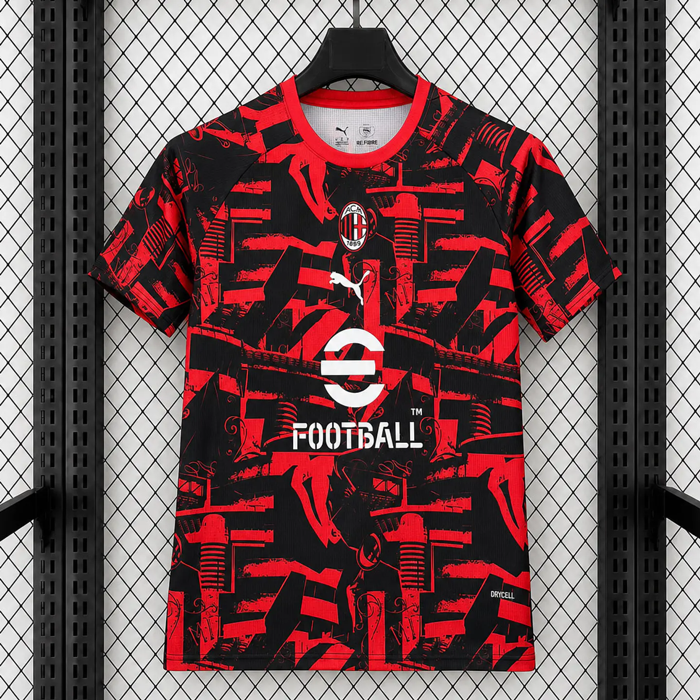 Camisola AC Milan 26/27 - Pré jogo 1