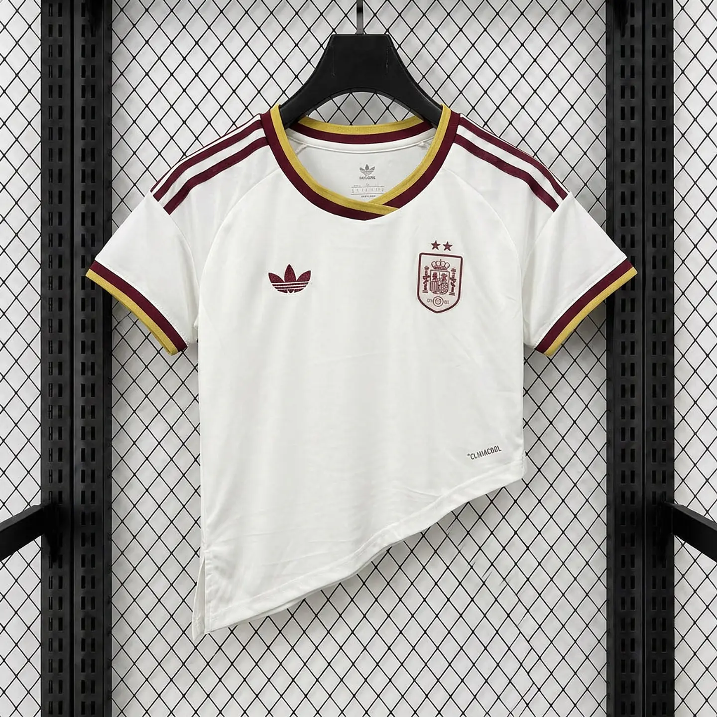 Top feminino Espanha II - FIFA WC 2026 - Assimétrico 1