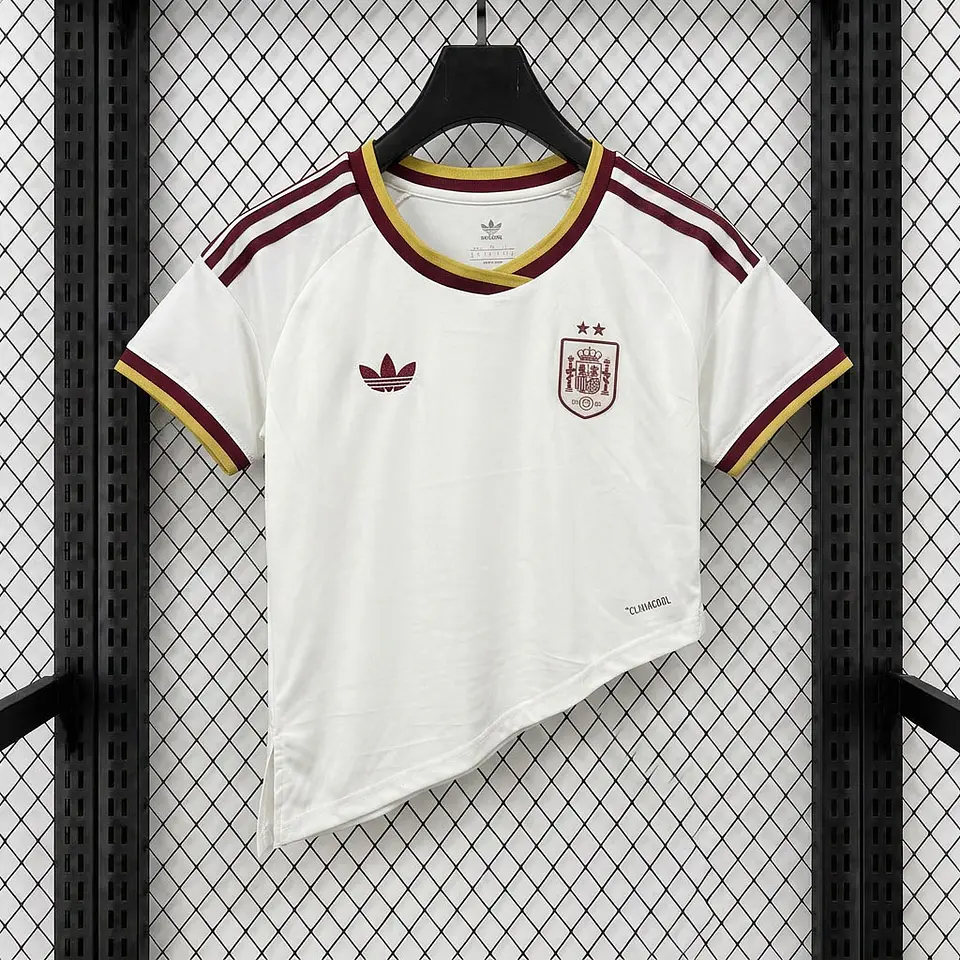 Top feminino Espanha II - FIFA WC 2026 - Assimétrico 1