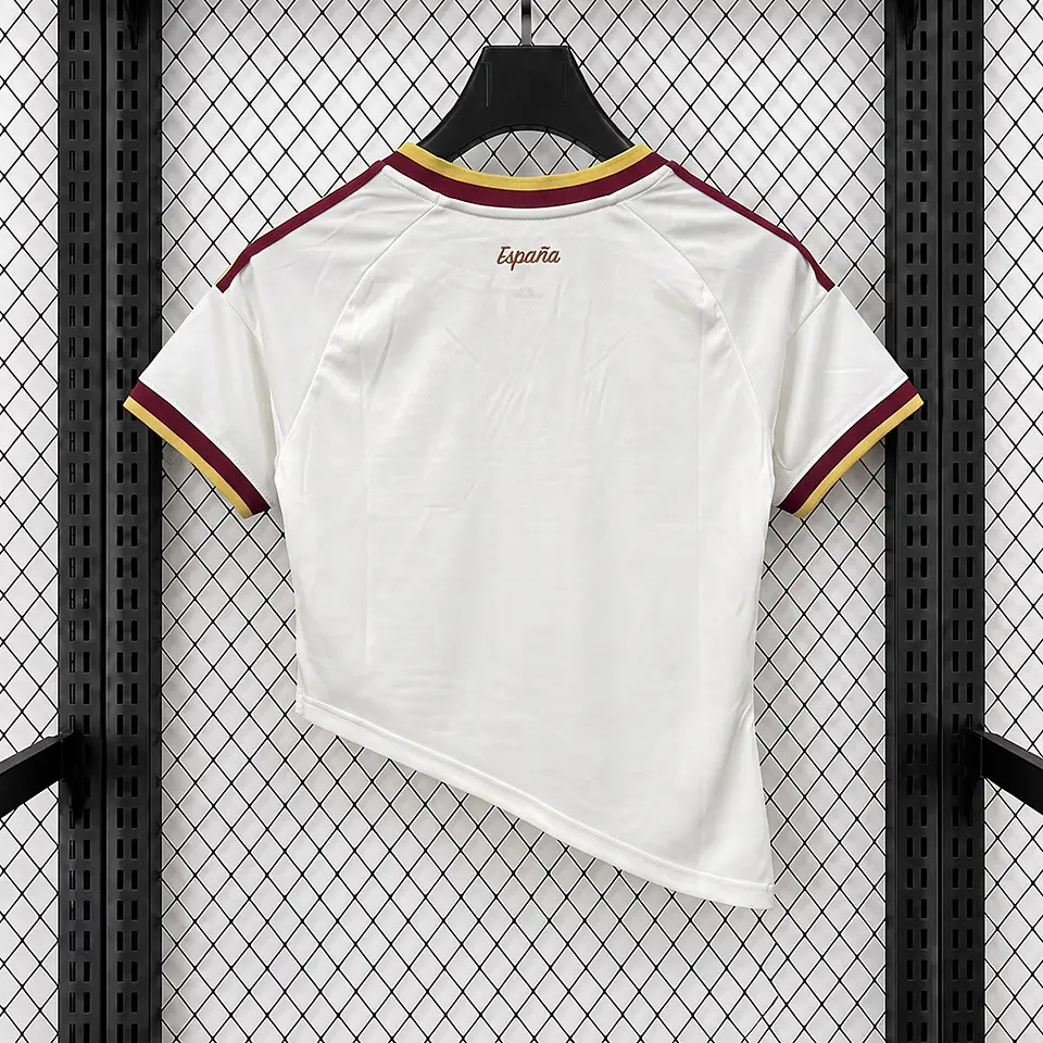 Top feminino Espanha II - FIFA WC 2026 - Assimétrico 2