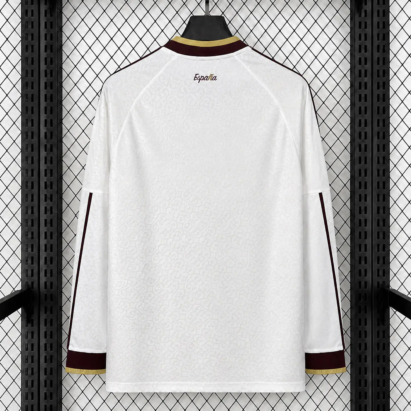 Camisola Espanha II - FIFA WC 2026 - Edição 2 Estrelas - Manga Longa 2
