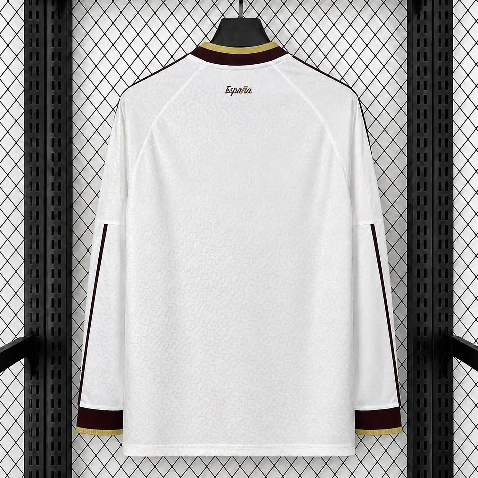 Camisola Espanha II - FIFA WC 2026 - Edição 2 Estrelas - Manga Longa 2