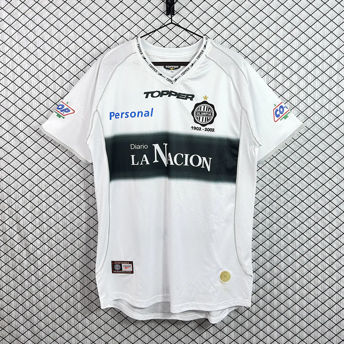 Camisola Club Olímpia I 2002 - Retro 1