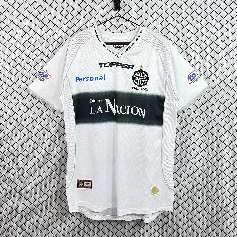 Camisola Club Olímpia I 2002 - Retro 1