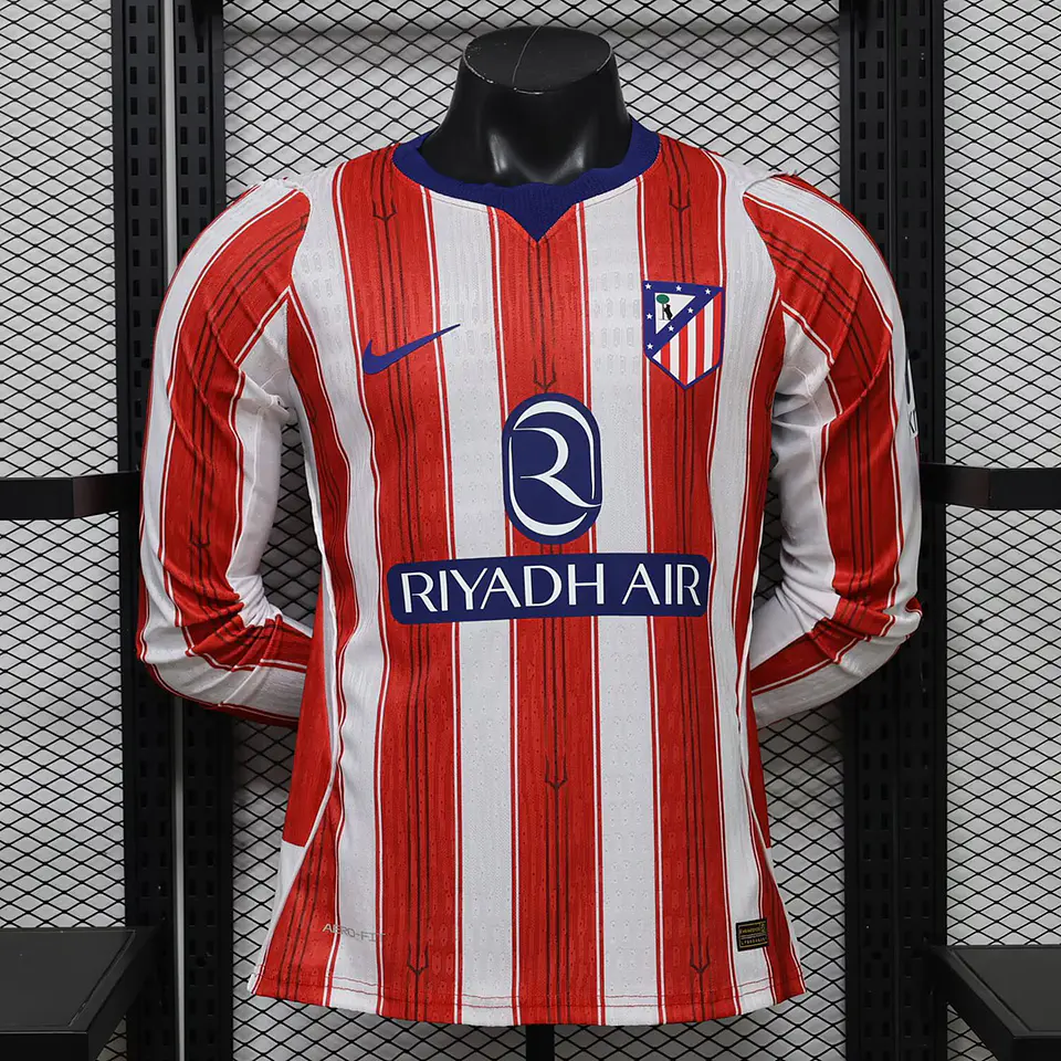Camisola Atlético Madrid I 26/27 - Versão Jogador - Manga Longa 1