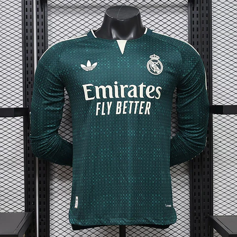 Camisola Real Madrid II 26/27 - Versão Jogador - Manga Longa