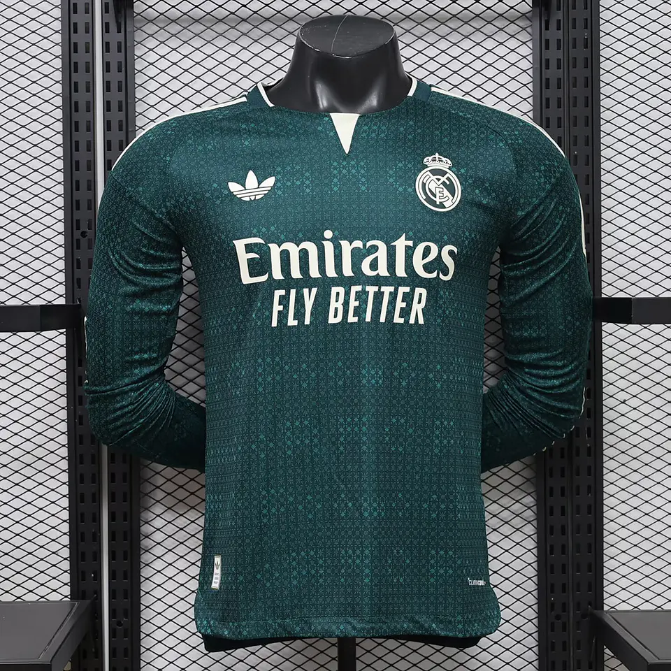 Camisola Real Madrid II 26/27 - Versão Jogador - Manga Longa 1