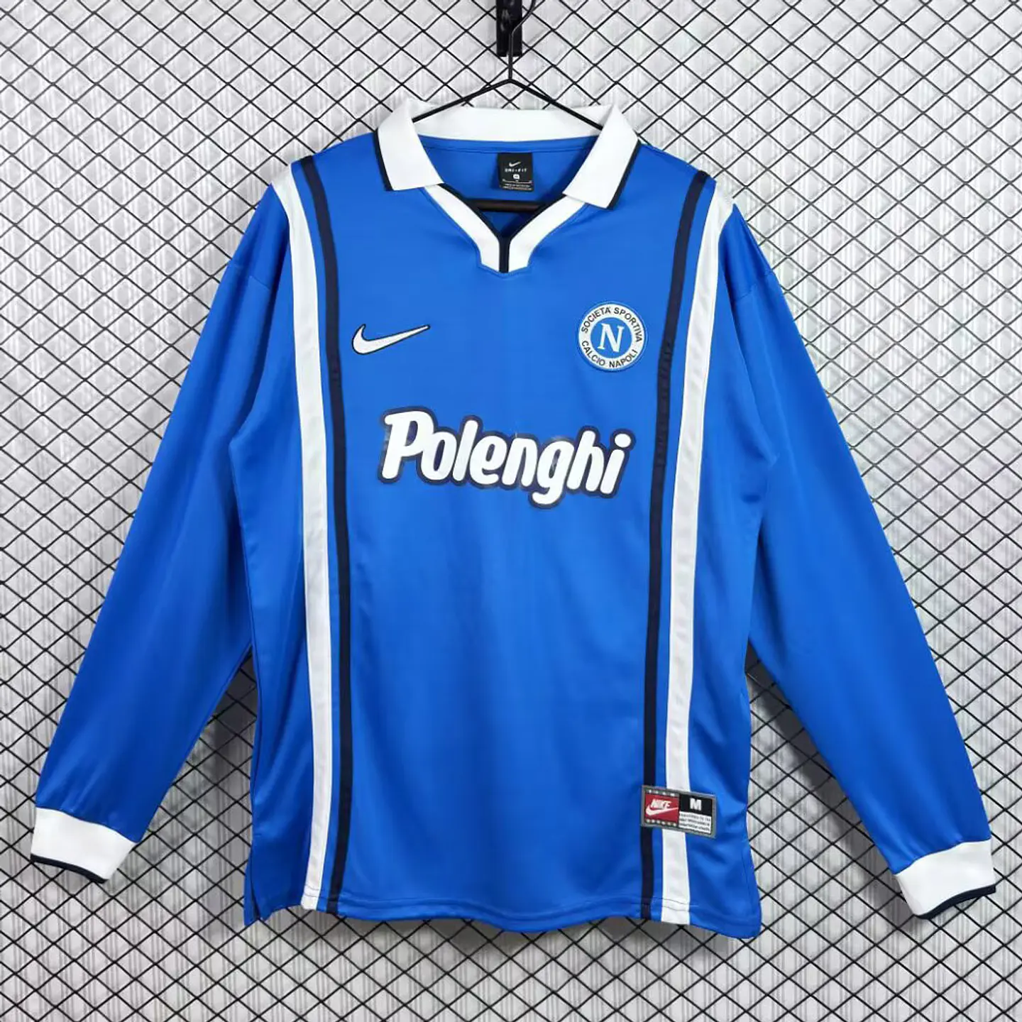 Camisola Nápoles I 97/98 - Retro - Manga Longa 1