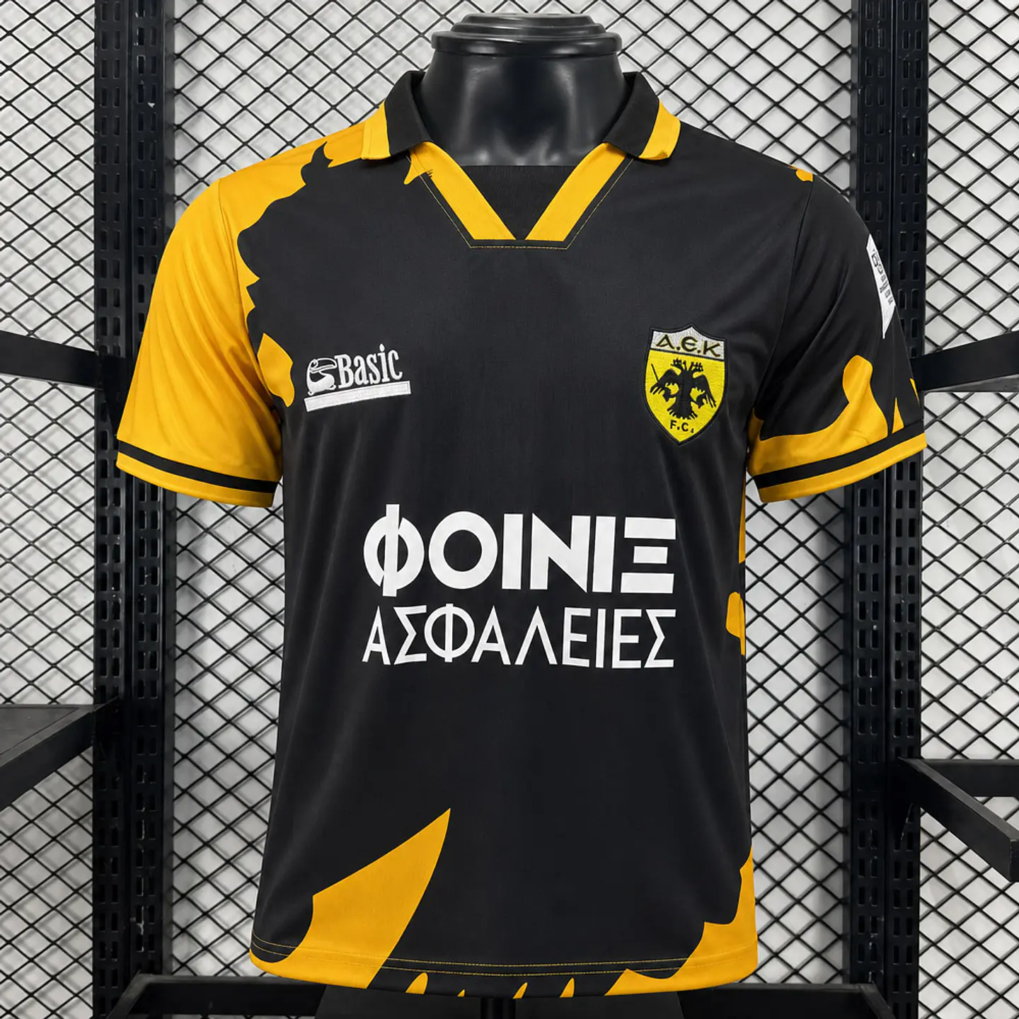 Camisola AEK I 94/95 - Champions League - Retro 1