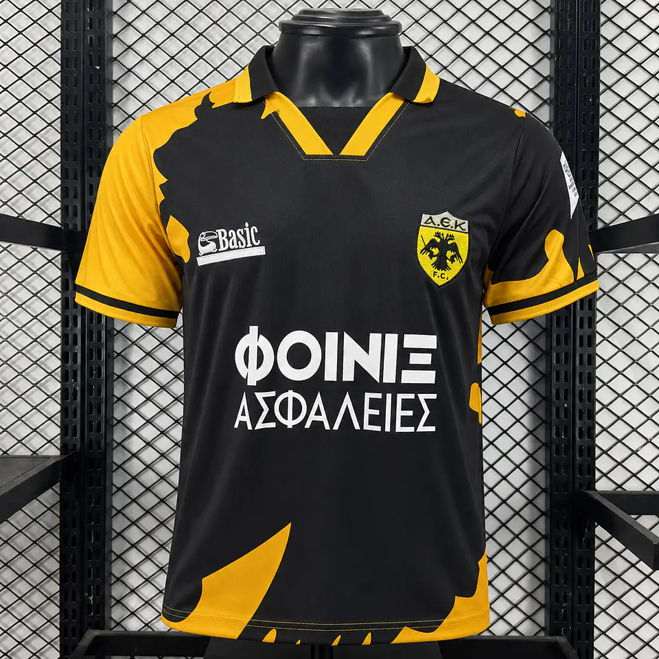 Camisola AEK I 94/95 - Champions League - Retro 1