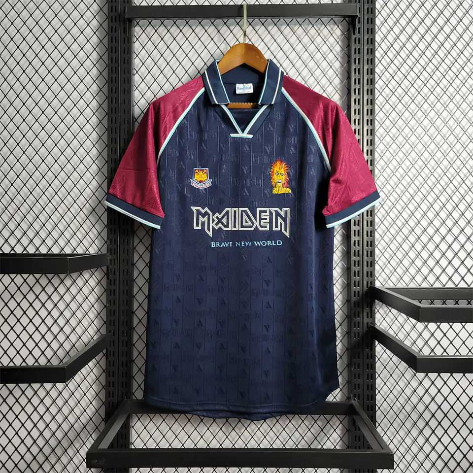 Camisola West Ham x Iron Maiden I 99/01 - Retro Versão II 1