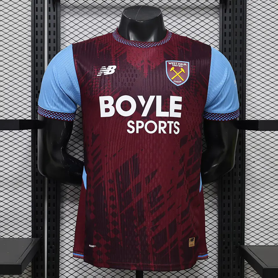 Camisola West Ham I 26/27 - Versão jogador 1