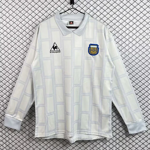 Camisola Argentina GR 1986 - Retro - Manga Longa