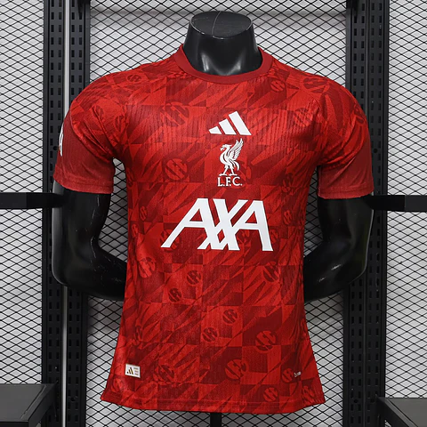 Camisola Liverpool 26/27 - Pré jogo - Versão Jogador