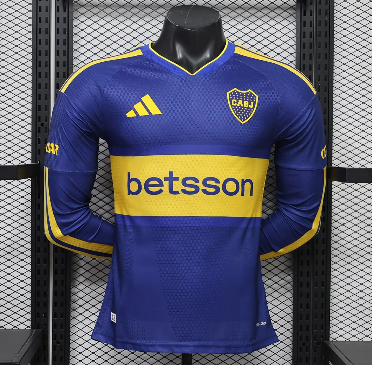 Camisola Boca Juniors I 26/27 - Versão Jogador - Manga Longa 1
