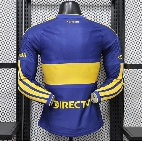Camisola Boca Juniors I 26/27 - Versão Jogador - Manga Longa