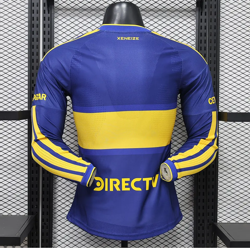 Camisola Boca Juniors I 26/27 - Versão Jogador - Manga Longa 2