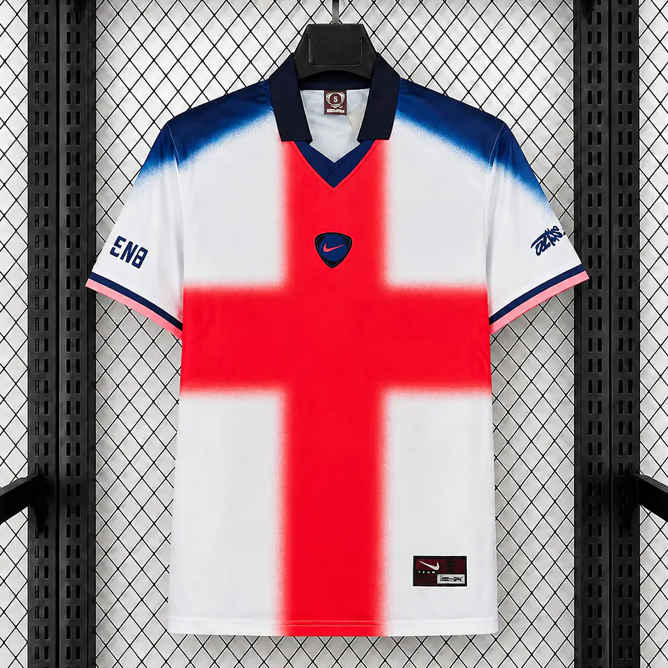 Camisola Inglaterra x Travis Scott x Cactus Jack x T90 - Retro 1