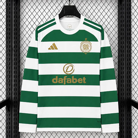 Camisola Celtic I 26/27 - Manga Longa