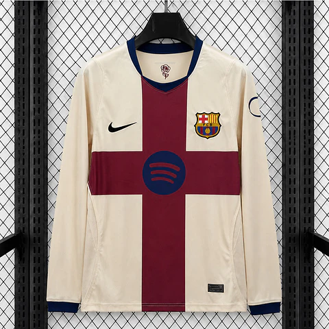 Camisola Barcelona lV 26/27 - Manga Longa