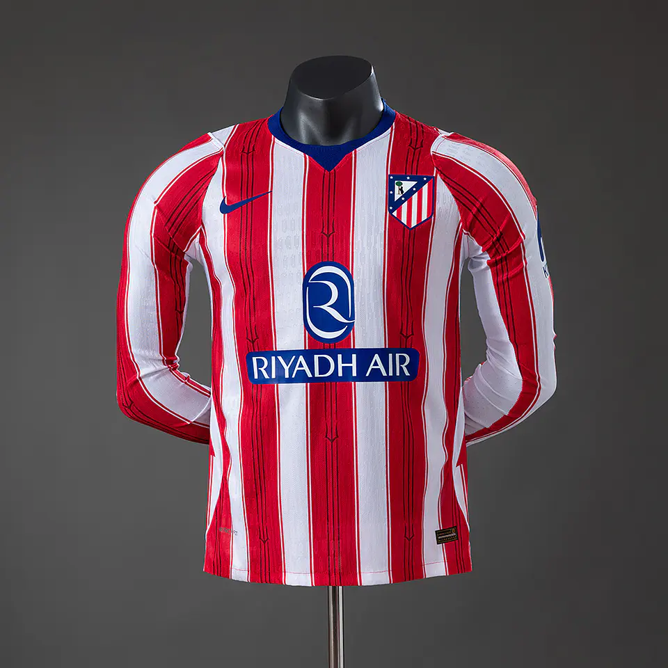 Camisola Atlético Madrid I 26/27 - Versão Jogador - Manga Longa 1