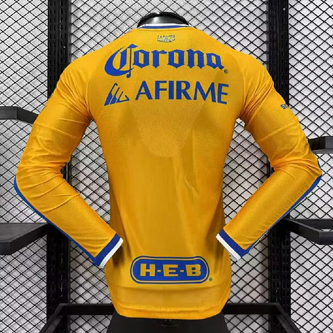 Camisola Tigres I 26/27 - Versão Jogador - Manga Longa