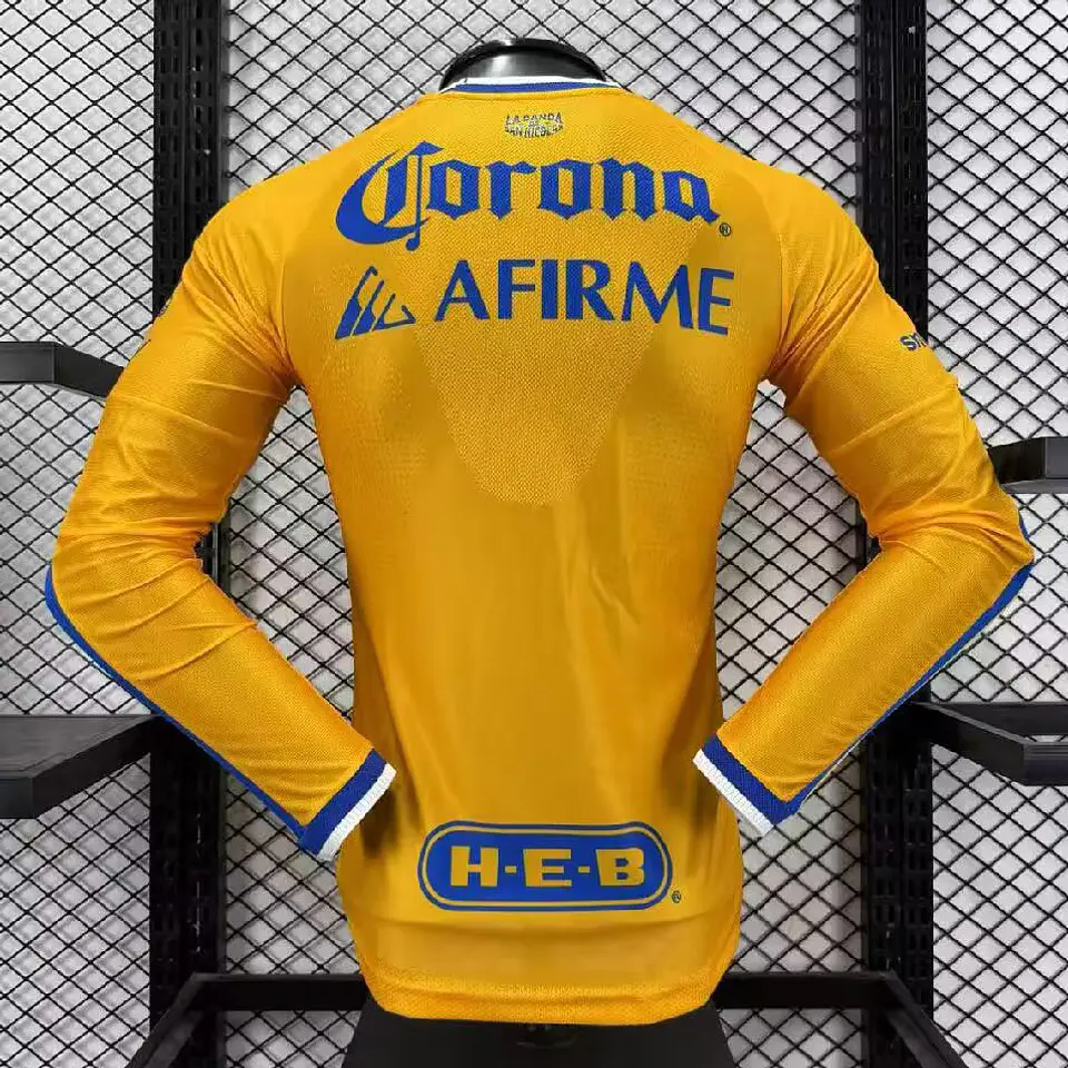 Camisola Tigres I 26/27 - Versão Jogador - Manga Longa 2