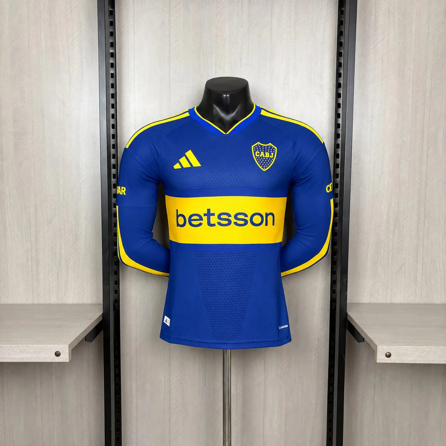 Camisola Boca Juniors I 26/27 - Versão Jogador - Manga Longa 1
