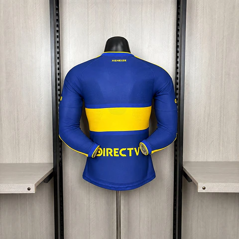 Camisola Boca Juniors I 26/27 - Versão Jogador - Manga Longa