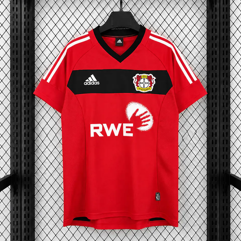 Camisola Bayer Leverkusen I 02/04 - Retro 1