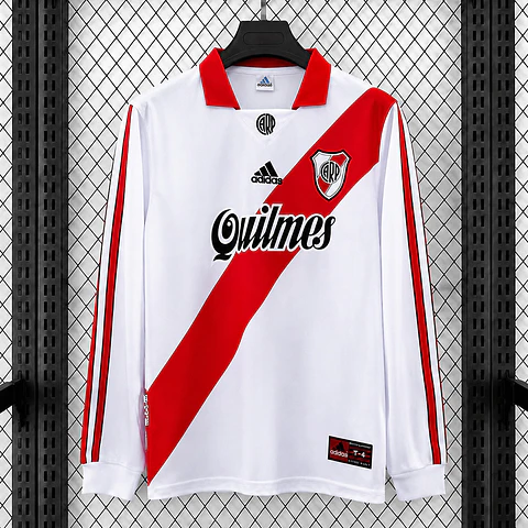 Camisola River Plate I 98/00 - Retro - Manga Longa
