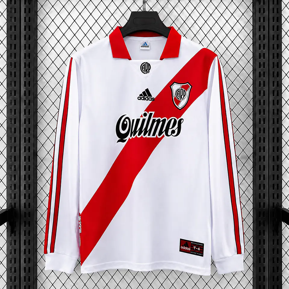 Camisola River Plate I 98/00 - Retro - Manga Longa 1