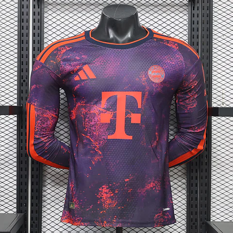 Camisola Bayern III 26/27 - Versão Jogador - Manga Longa