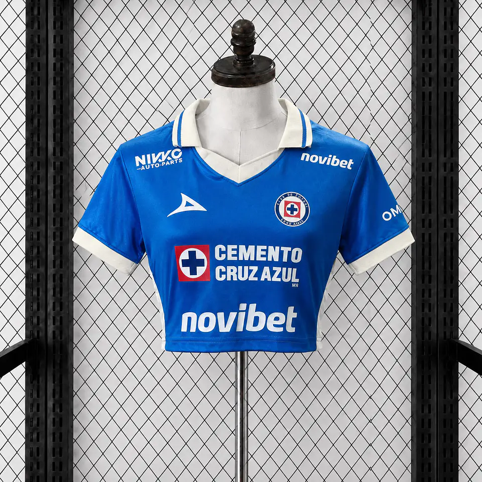 Top feminino Cruz Azul I 26/27 1
