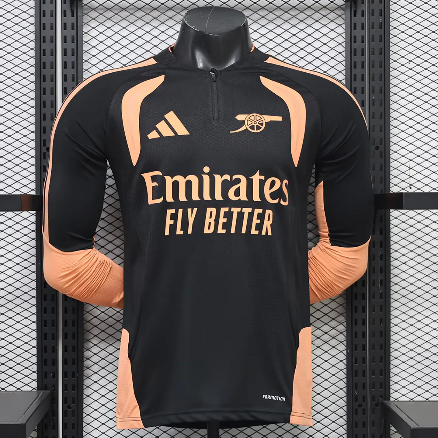 Camisola Arsenal 26/27 - Treino - Versão Jogador - Manga Longa 1