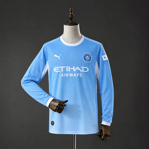 Camisola Manchester City I 26/27 - Manga Longa