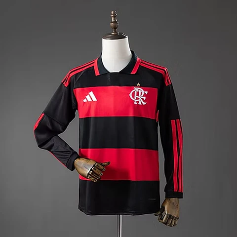 Camisola Flamengo I 26/27 - Manga Longa