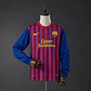 Camisola Barcelona I 11/12 - Retro - Manga Longa - Thumbnail 1