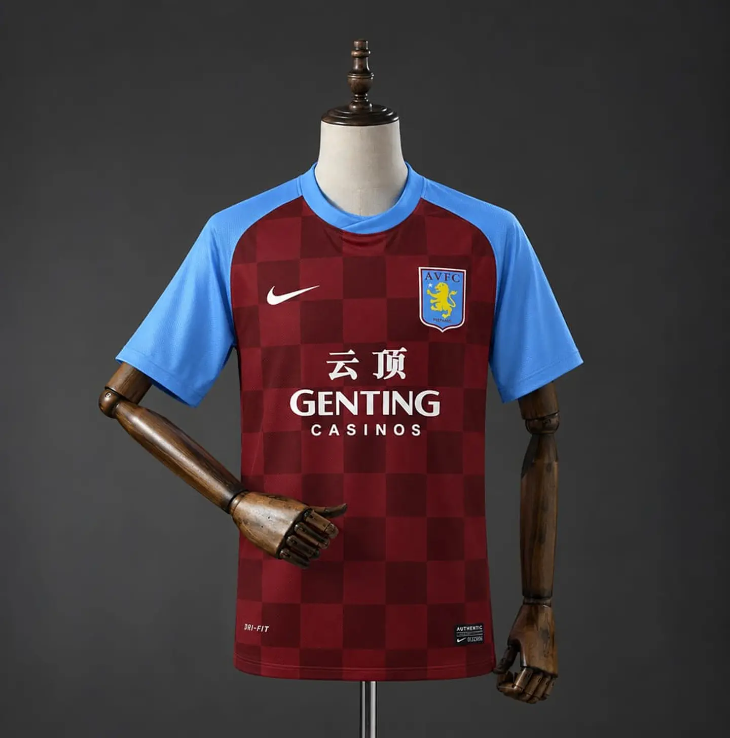 Camisola Aston Villa I 11/12 - Retro 1