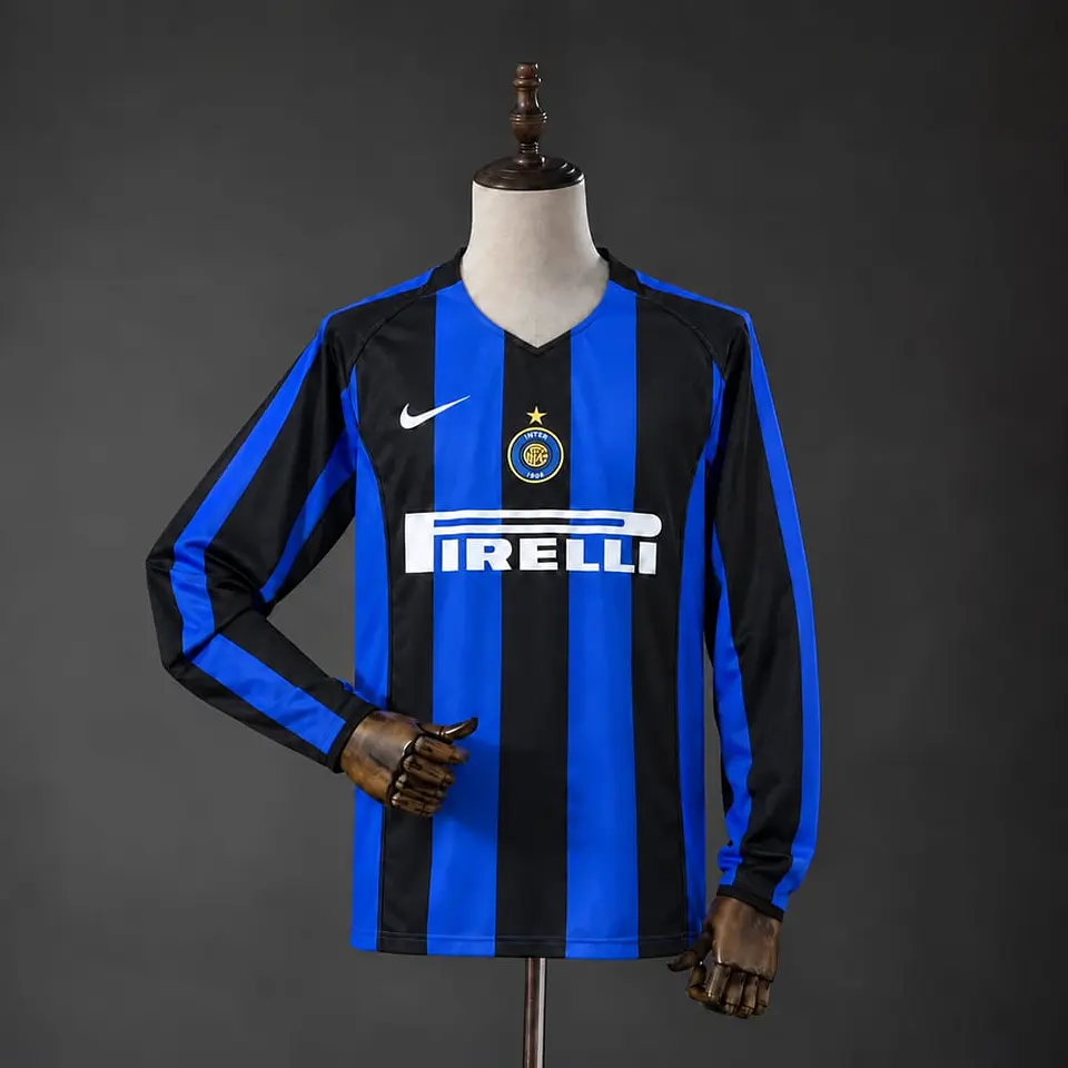 Camisola Inter I 04/05 - Retro - Manga Longa 1